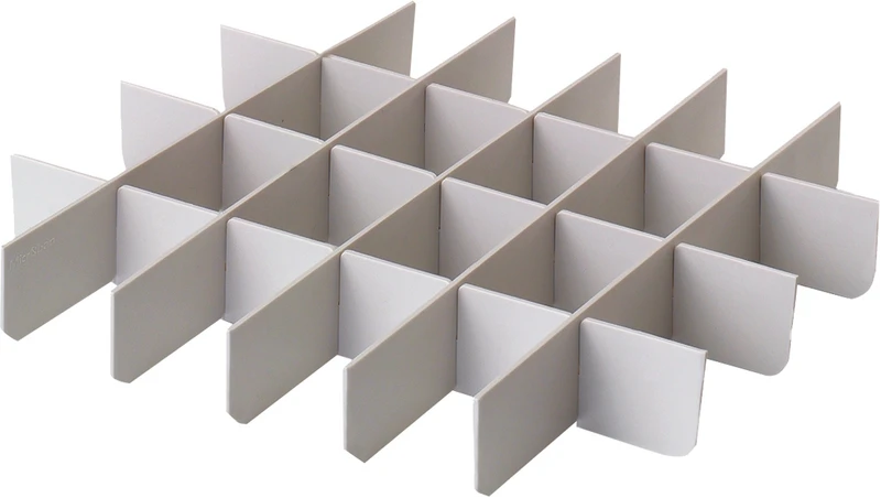 Trennwand   Stück  Trennwand grau 25,3x 22, 8 x 3,1 cm