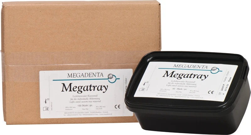 MEGATRAY Löffelplatten  Packung  100 Stück OK, rosa