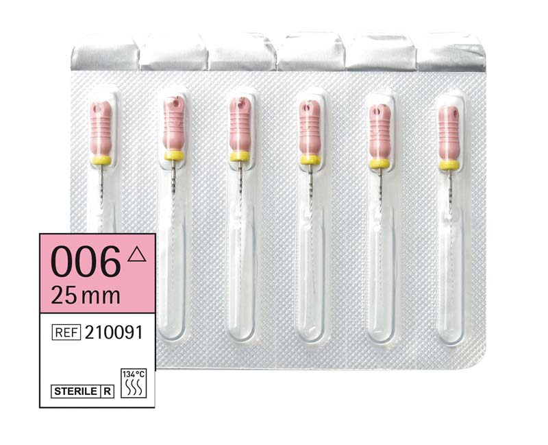 Omni K-Bohrer steril  Packung  6 Stück steril, 25 mm, ISO 006