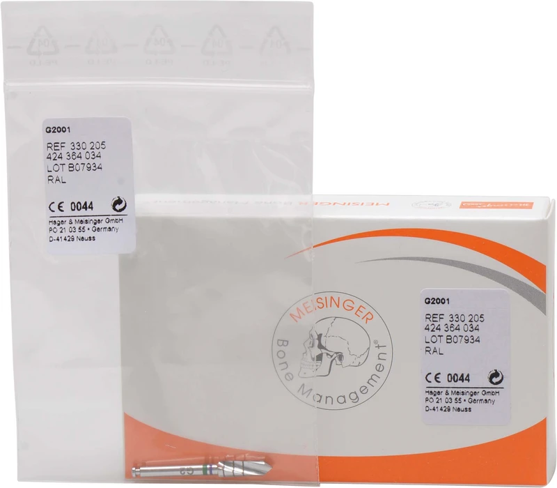 Pilotbohrer RA L  Stück  RA L, Figur 424, Typ G2001, 11 mm, ISO 034