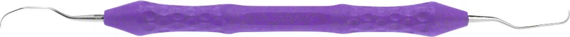 Gracey-Küretten AC  Stück  Figur 11\14, 175 mm, Prämolaren, Molaren, PEEK Griff, violett