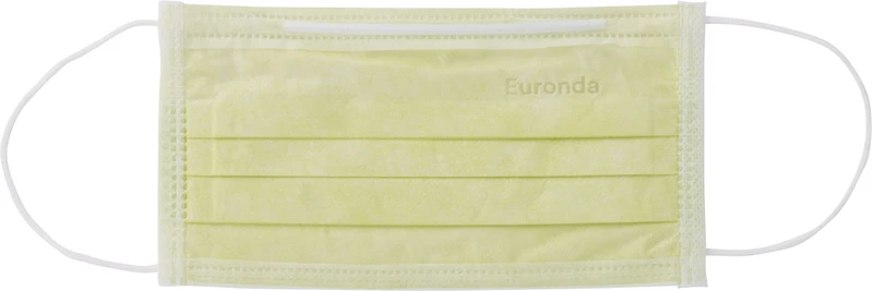 Monoart® Mundschutz Protection 3  Box  50 Stück mit Gummizug, cedro