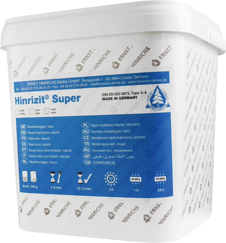 Hinrizit® Super  Eimer  10 kg weiß