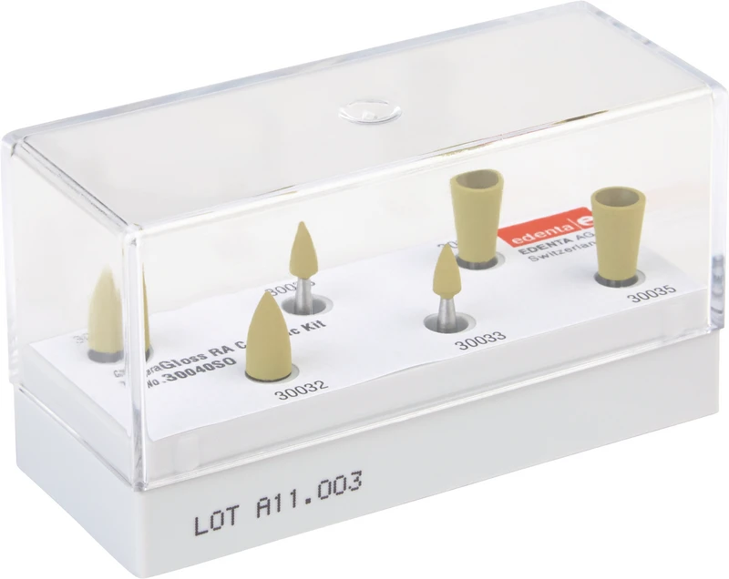 CeraGloss  Kit  6 Stück (2 x 30032, 2 x 30033, 2 x 30035), gelb, RA