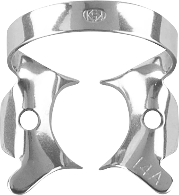 Fit-Kofferdam® Molarenklammern mit Flügeln tiefgreifend  Stück  Nr. 14A