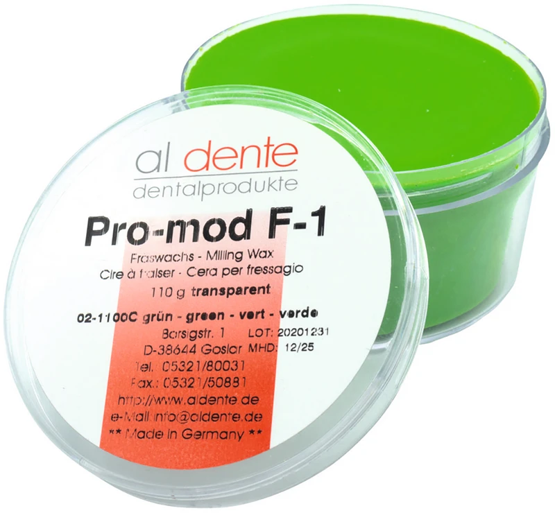 Pro-Mod F-1  Dose  110 g grün transparent