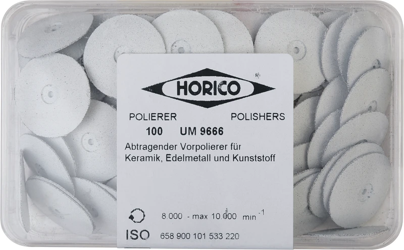 UNISOFT  Packung  100 Stück unmontiert, weiß, Teller