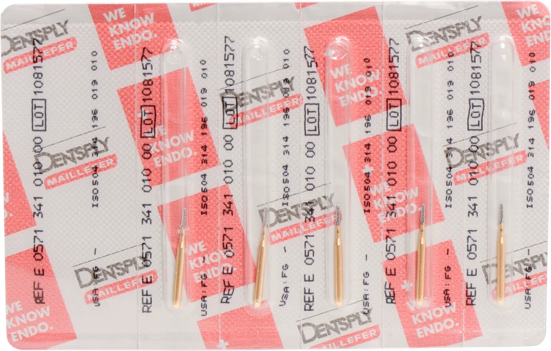 Carbide DC Kronentrenner  Packung  5 Stück konisch rund FG, 19 mm, ISO 010