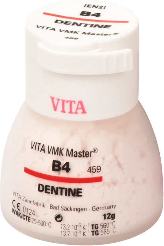 VITA VMK Master® VITA classical A1-D4®  Dose  12 g Pulver dentine B4