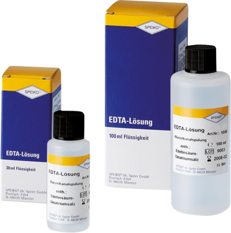 EDTA-Lösung  Flasche  100 ml Lösung mit Easy-Quick Entnahmesystem