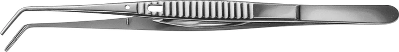 Pinzetten für Wurzelstifte  Stück  150 mm, mit Schloss