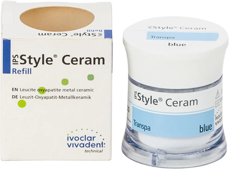 IPS Style® Ceram  Dose  20 g Pulver transparent blue