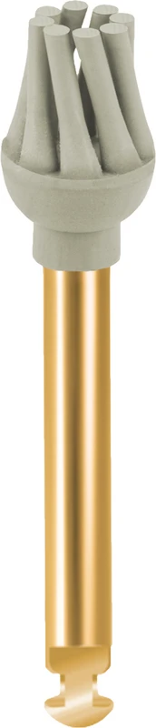 EVE DIACOMP® PLUS  Stück  grau fein, RA, Figur Occluflex, 5,5 x 8,8 mm