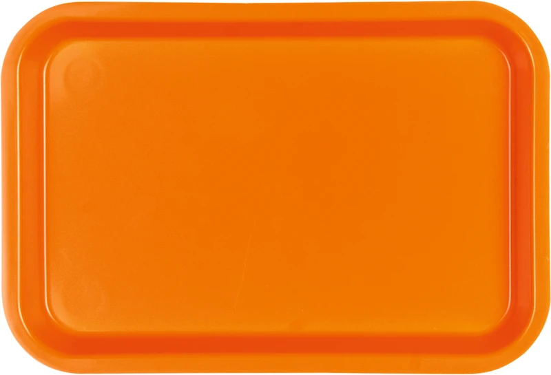 Mini Tray  Stück  Mini-Tray neonorange, 23,8 x 16,2 x 2,2 cm