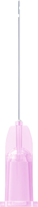 transcodent Endo Irrigation Needles  Packung  25 Stück violett, 2 seitliche Öffnungen, G31 0,28 x 25 mm