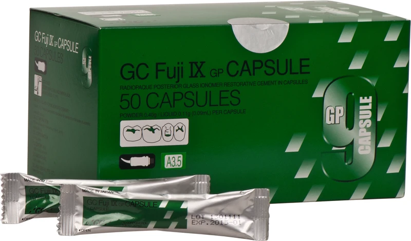 GC Fuji® IX GP  Packung  50 Kapseln A3,5 normalhärtend