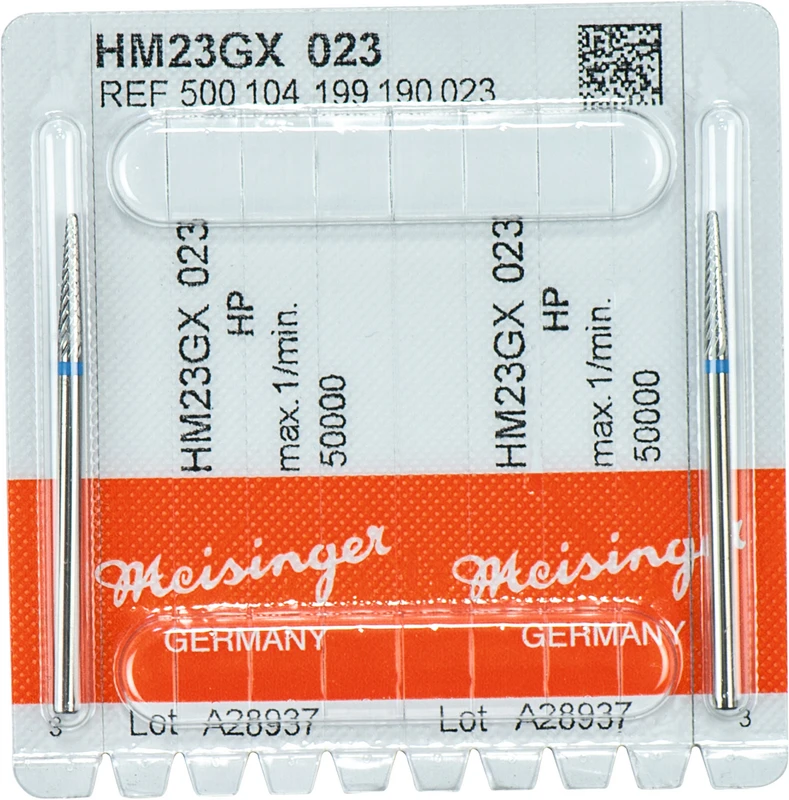 HM-Fräser GX  Packung  2 Stück kreuzverzahnt, blau standard, HP, Figur 199, 11 mm, ISO 023