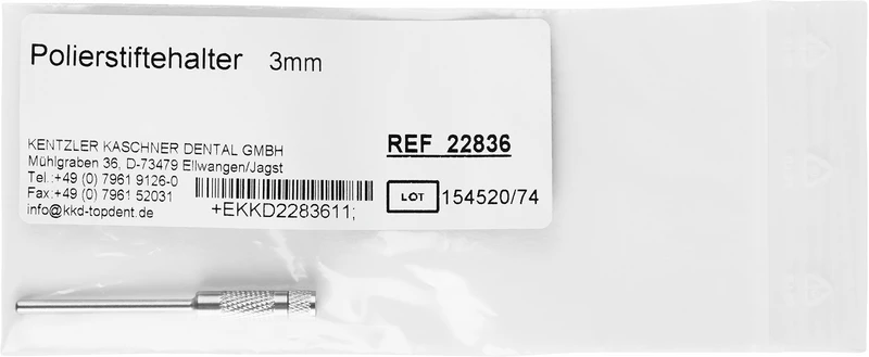 TOPDENT Contapol Mandrelle  Stück  Standard, für Ø 3 mm Stifte