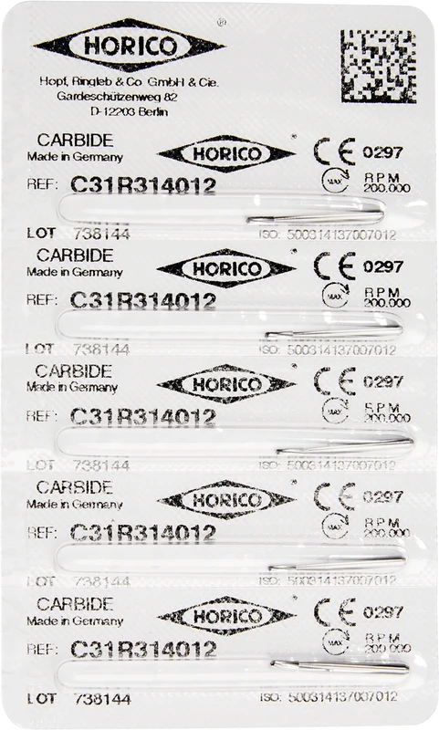 HM-Bohrer C31R  Packung  5 Stück FG, Figur 137, ISO 012