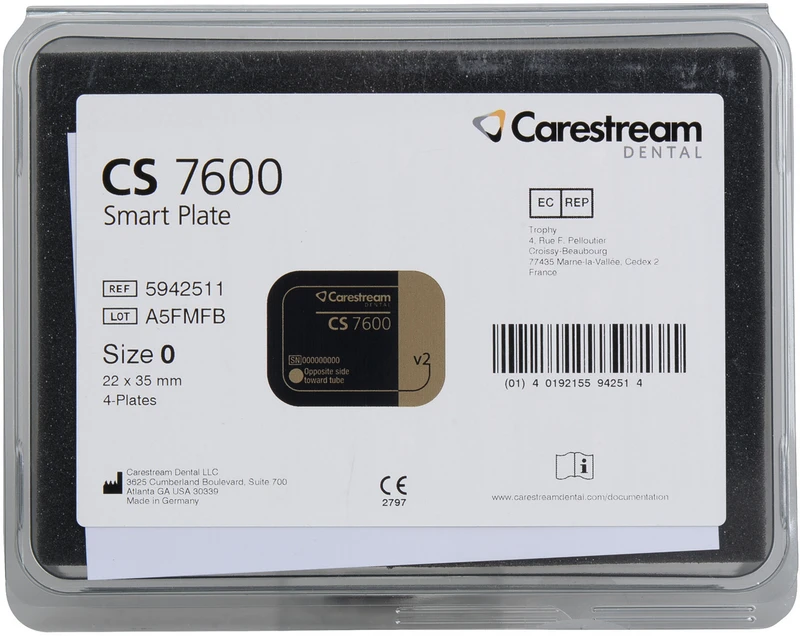 Speicherfolien für CS 7200 Neo\CS 7600   Packung  4 Stück Größe 0 für CS 7200 Neo und CS 7600