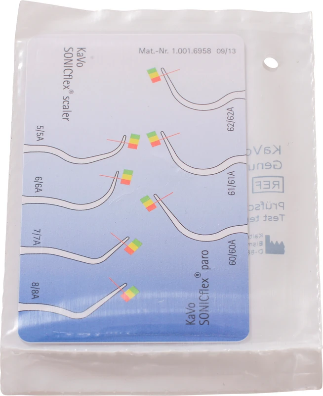 Scaler Tip Verschleißmesskarte  Stück  für SONICflex