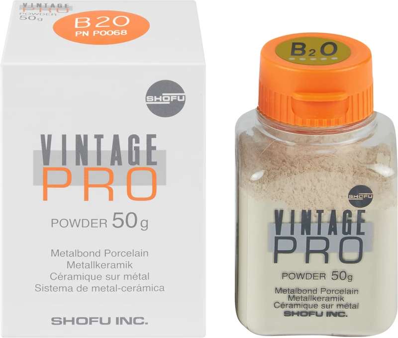 VINTAGE PRO  Dose  50 g Pulver shade opaque B2O