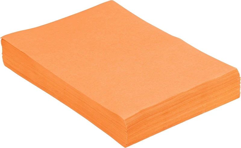 Monoart® Traypapier  Blisterpackung  250 Stück orange, 28 x 36 cm