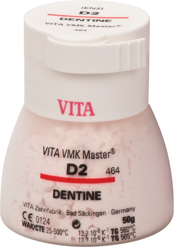 VITA VMK Master® VITA classical A1-D4®  Dose  50 g Pulver dentine D2