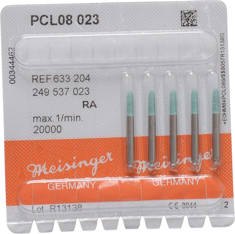 Prophy Clean  Packung  5 Stück blau, ISO 023, PCL08, grob, Länge 7,5 mm, RA