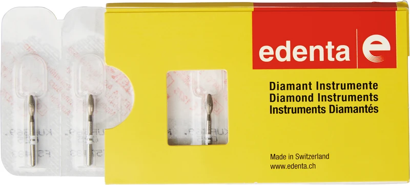 K-Diamanten FG  Packung  5 Stück 2 x weiß, FG, Figur 263, 5,5 mm, ISO 025