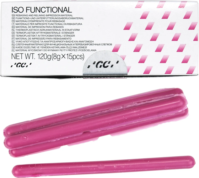 GC ISO Functional Sticks  Packung  15 x 8 g Sticks, rosa