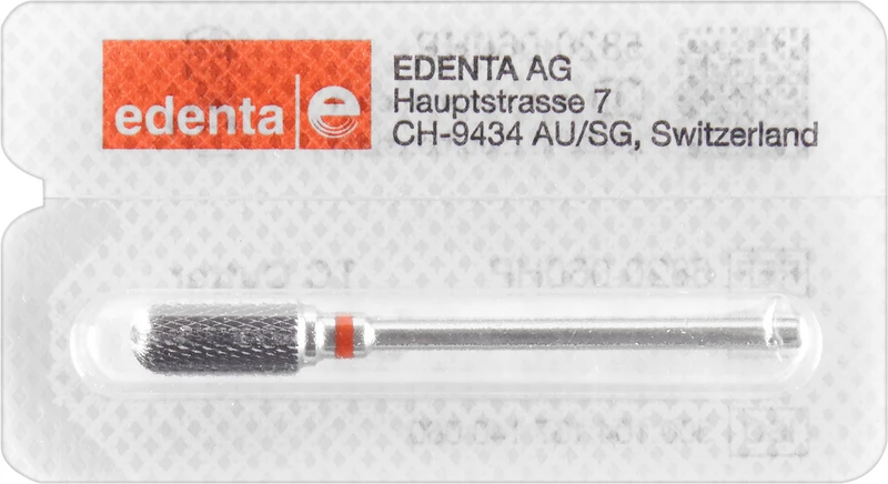 HM-Fräser Schliff 20  Stück  Kreuzverzahnung, rot fein, HP, Figur 137, 13 mm, ISO 060