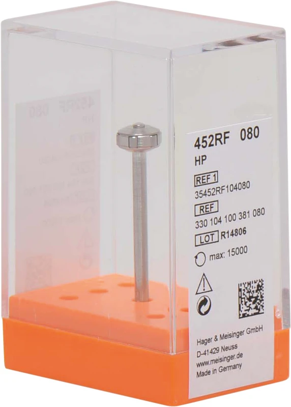 Nietrad 452RF  Stück  rostfreier Stahl, HP, Figur 100, 2 mm, ISO 080