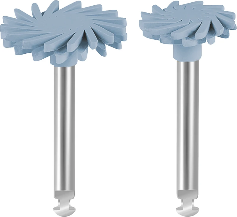 TWIST DIA for Composite  Combi-Set  10 Stück High-Shine ( 5 x Ø 14 mm, 5 x Ø 10 mm) hellblau fein