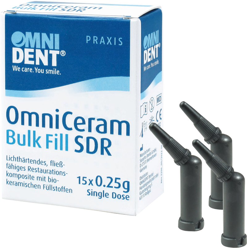 OmniCeram Bulk Fill SDR  Packung  15 x 0,25 g Singledose