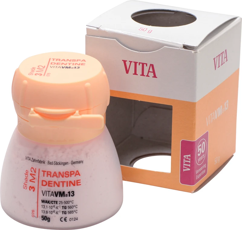 VITA VM® 13 3D-MASTER®  Dose  50 g Pulver transpa dentin 3M2