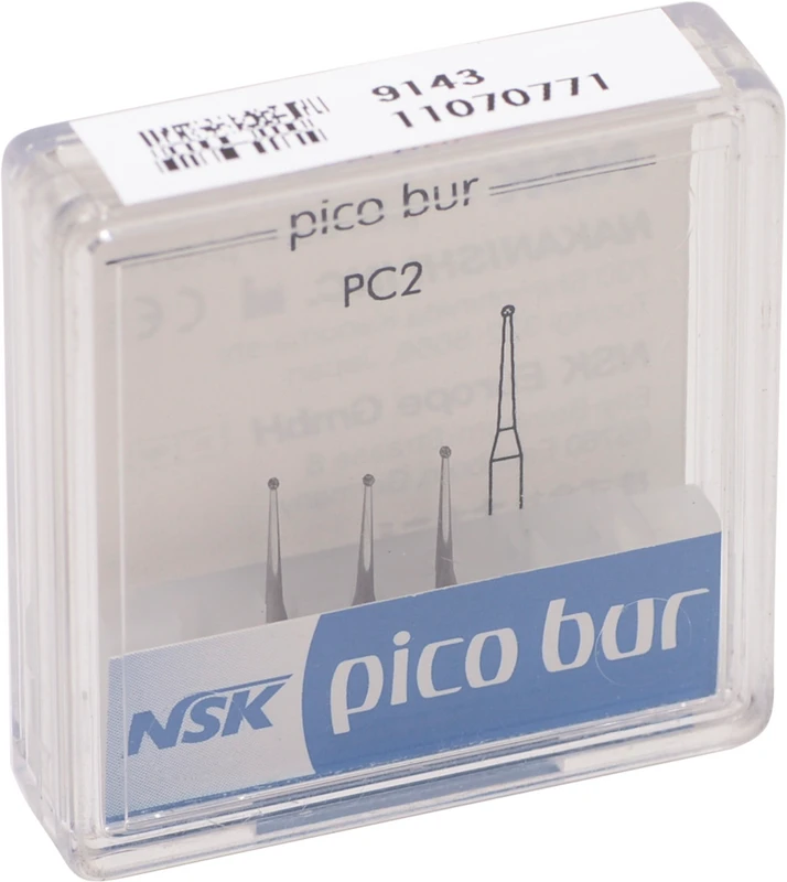 pico bur  Packung  3 Stück Typ PC2, Ø 0,6 mm