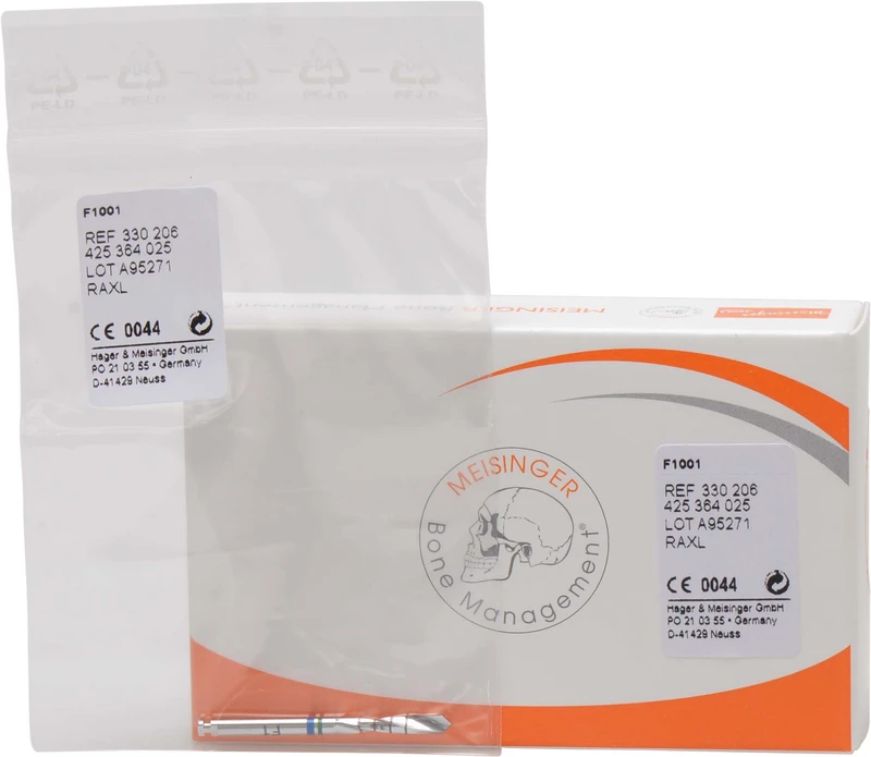 Pilotbohrer RA XL  Stück  RA XL, Figur 425, Typ F1001, 15 mm, ISO 025