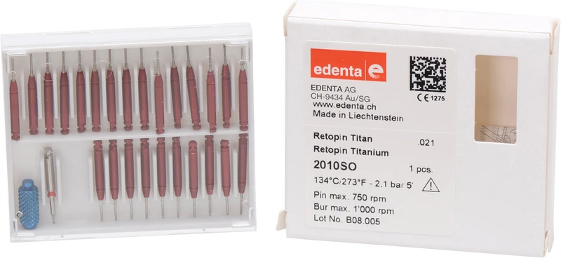 Retopin  Sortiment  25 montierte Sifte Gold