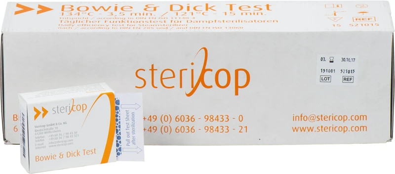 Bowie & Dick Test  Packung  15 Stück