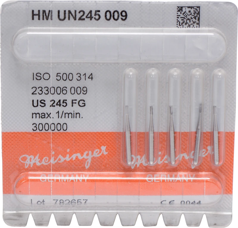 HM-Bohrer UN245  Packung  5 Stück FG, Figur 233, 2,9 mm, ISO 009
