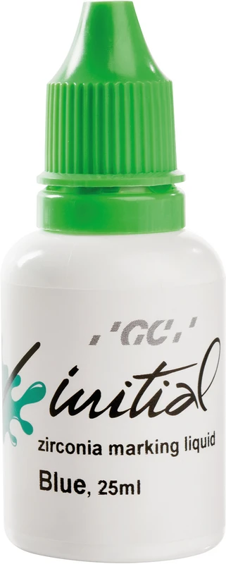 GC Initial Zirconia Coloring Liquid  Flasche  25 ml Marking Liquid blue