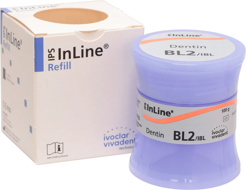 IPS InLine®  Dose  100 g Pulver dentin BL2