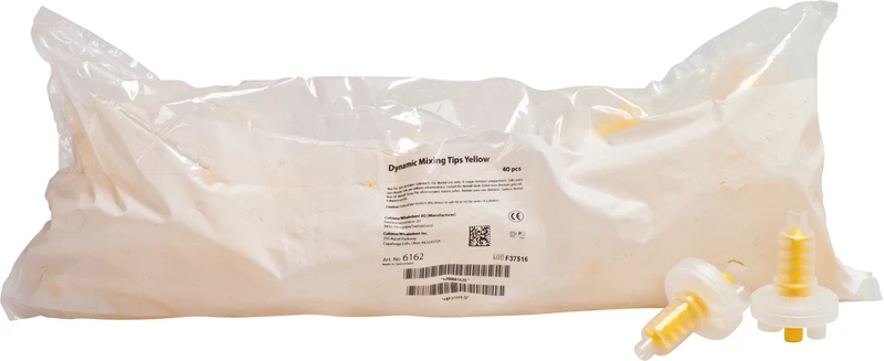 Dynamische Mischkanülen Gelb  Packung  40 Stück gelb