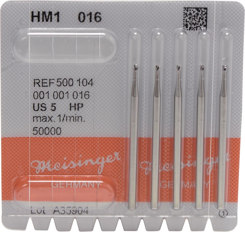 HM-Bohrer 1  Packung  5 Stück HP, Figur 001, ISO 016