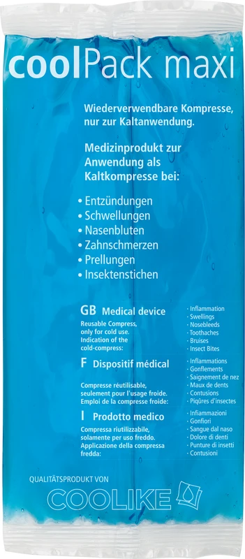 Gel-Kompressen  Stück  maxi