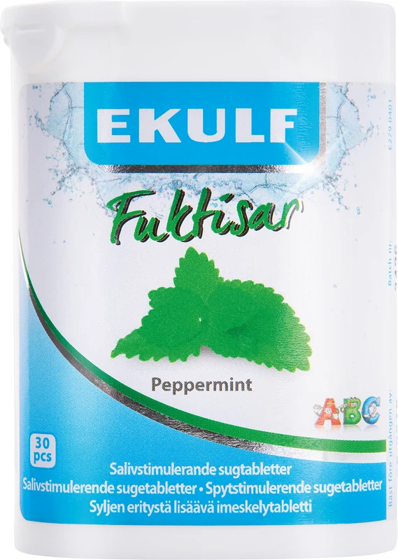 EKULF Fuktisar  Packung  30 Stück Pfefferminz