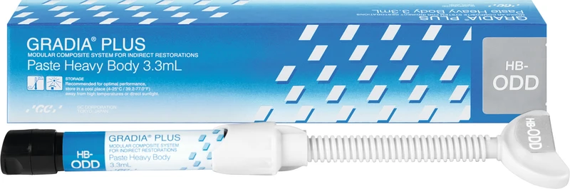 GC GRADIA® PLUS  Spritze  3,3 ml Paste HB-ODD
