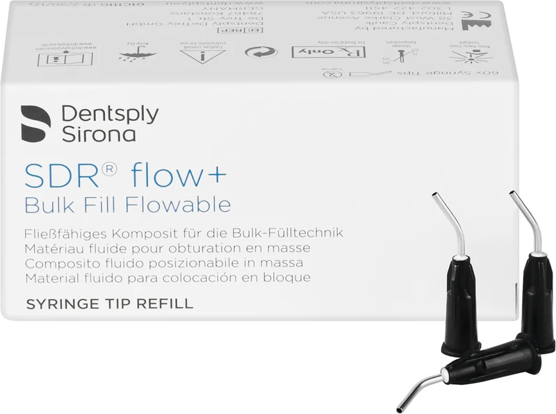 SDR® flow+ Applikatornadeln  Packung  20 Stück für Spritzen