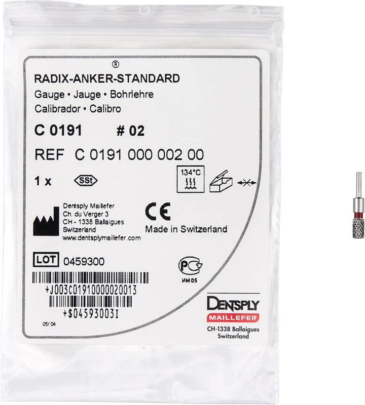 RADIX-ANKER-STANDARD  Stück  Messlehre 2